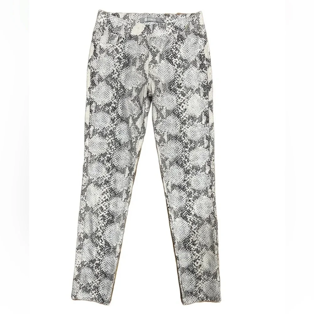 TRACTR Girl's Snake-Print Leggings LN 12
